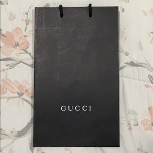 Gucci Paper Shopping Bag